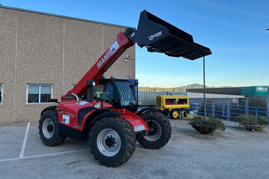 Nuevo manipulador telescópico de 7 metros disponible para alquilar en Martí Canudas S.A.